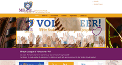 Desktop Screenshot of miracleleagueofvancouverwa.org